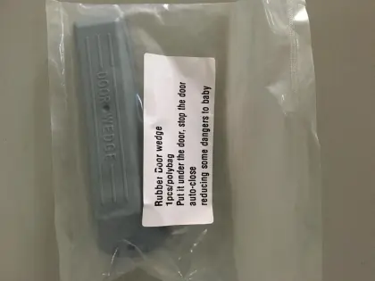 Door stopper settled on the door