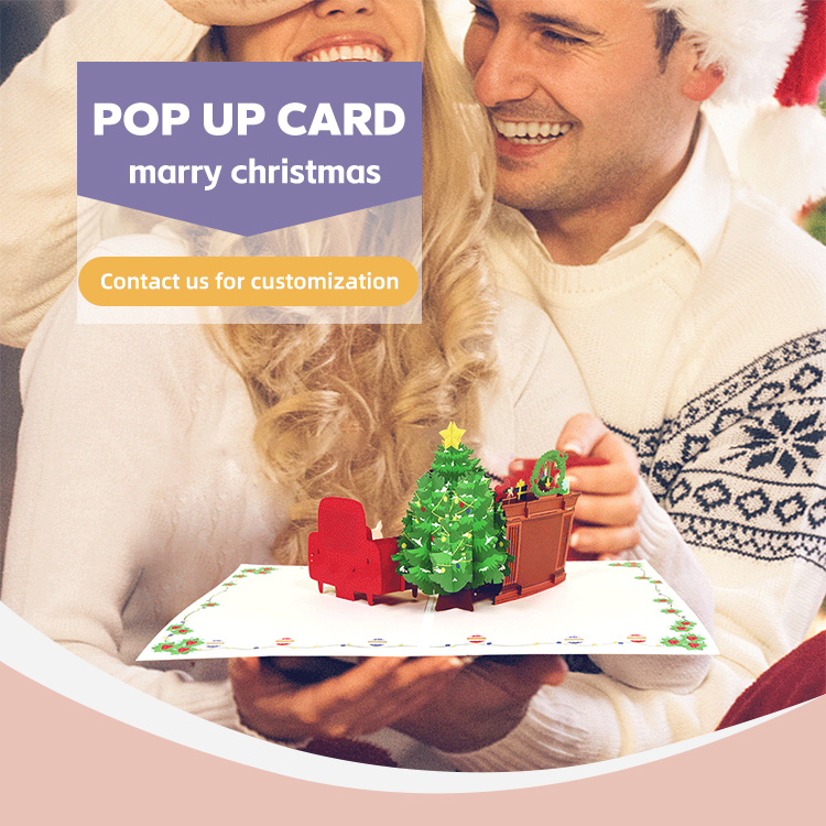 Christmas Pop Up Greeting Cards