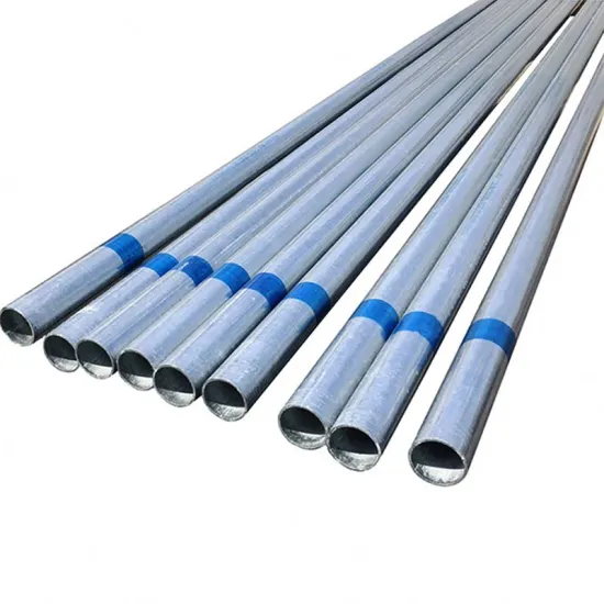 Low-Cost Galvanized Carbon Mild Steel Pipe for Scaffolding and Greenhouse Applications