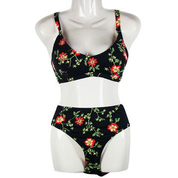 Plus Size Swimwear, Hand Washable, Half Lined in Prints, Made of 80% Nylon and 20% Spandex