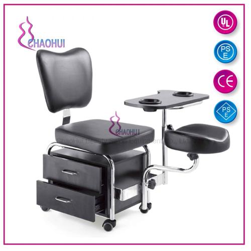 Silla de spa de pedicura de almacenamiento