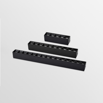 Aluminum LED Mini Grille Lamp Mall: Hotel Branded Store Showroom Linear Lights