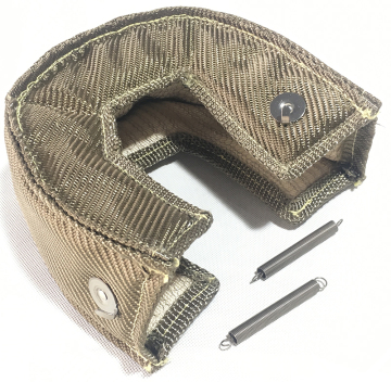 Titanium Fiber Turbo Blanket Heat Shield for GT30-35/GT-40 Turbocharger Cover