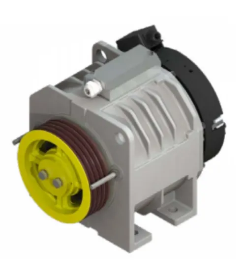 Gearless Traction Machine for Home Lift