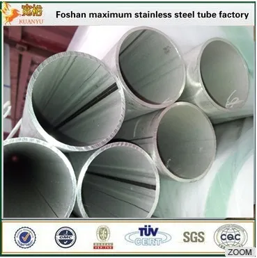 High quanlity welded stainless steel industrial pipe,316 pipe price list