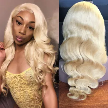cheap brazilian human hair wig 613;lace front wigs human hair pre plucked;613 blonde lace front human hair wigs