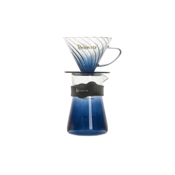 Brewista Ventes chaudes réutilisables Borosilicate Glass Café dripper pour le café goutte à goutte