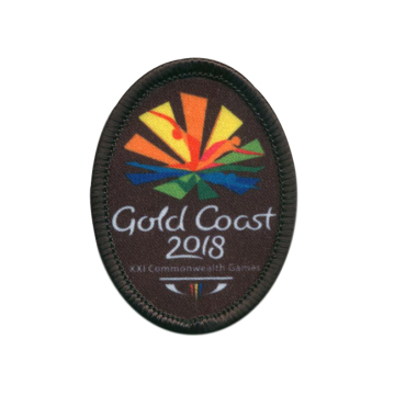 Personality Colorful Custom Woven Badge
