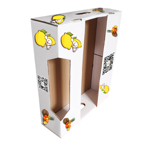 A variety of fruit packaging color boxes