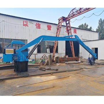 High Efficiency 5T 9M Hydraulic Grab Bucket Crane for Waste Handling