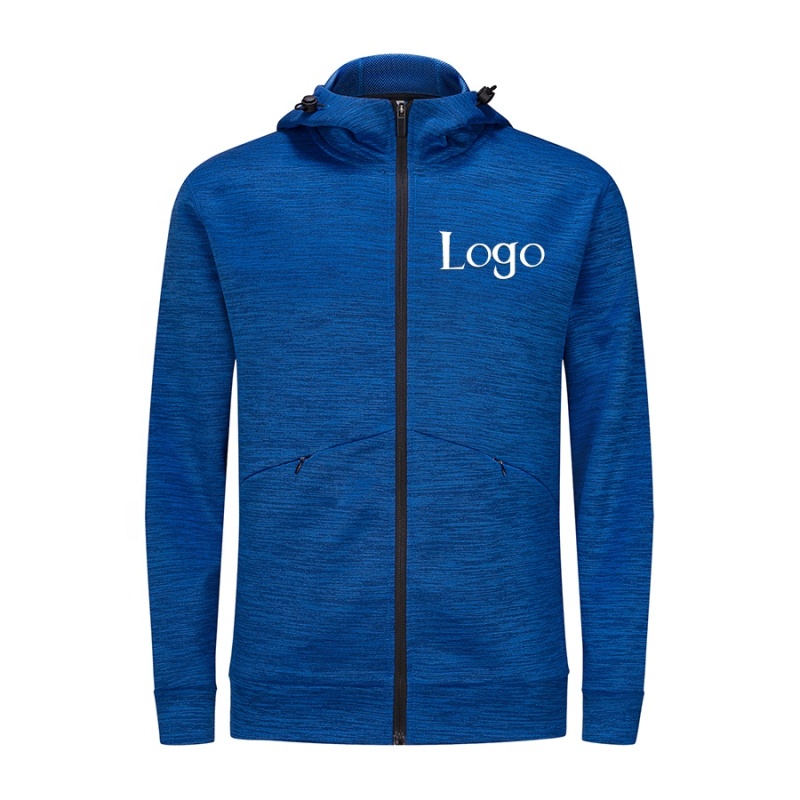 High Quality Sublimation Workout Zip Up Hoodie