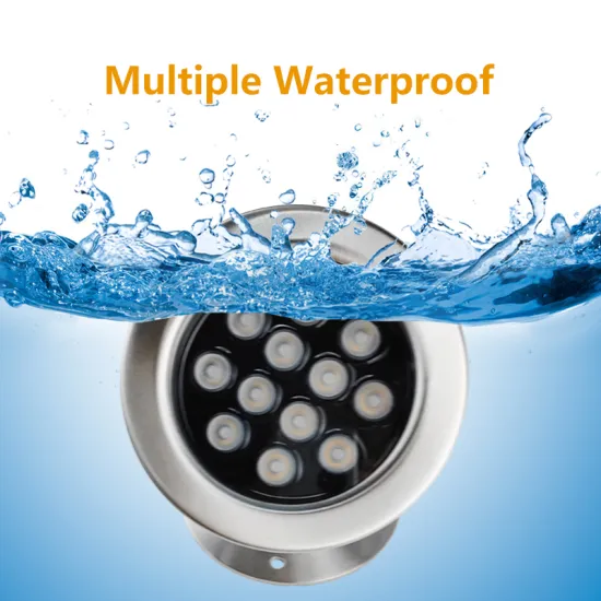 Low Voltage DMX RGB 24W Underwater Pool Fountain Lights