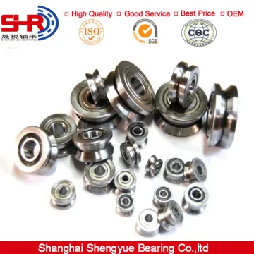 Wire straightening bearing LV20/8ZZ industrial roller track