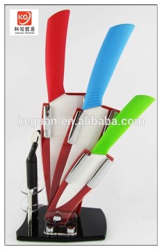 CT-72 High quality colorful TPR handle ceramic knife