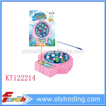 2016 Baby Plastic Magnetic Fishing Toy Game Preschool Safe Set Toy B/O toys