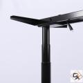 Electric Height Adjustable Desk Wood Top