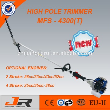 2-stroke 43cc multi tool high pole trimmer