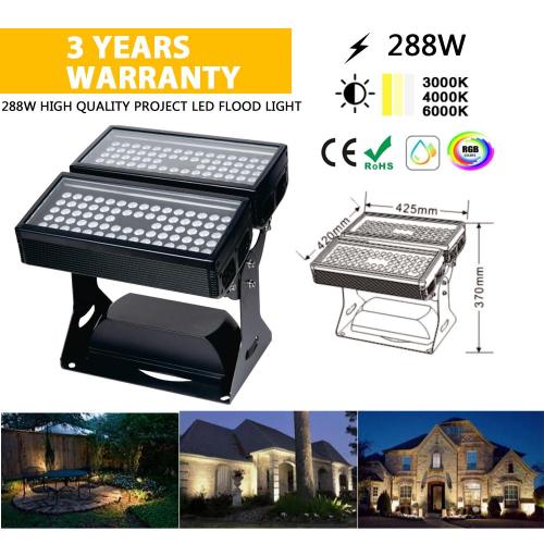 Holofote LED 24V para jardim ao ar livre