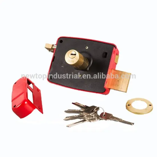 High Security Anti-theft Mechanical Rim Door Lock
