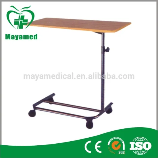 MY-R083 hospital Adjustable Overbed Table