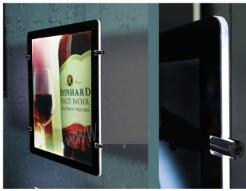 A1 Super Thin Magnetic Led Light Box 25w , Led Backlit Poster Frame