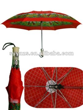 2- folding automatic umbrella