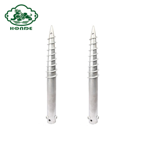 Hot Dipped Galvanized Helical Ground Screws