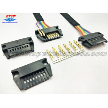 Connector d&#39;habitatge rectangular de 8 pins personalitzat