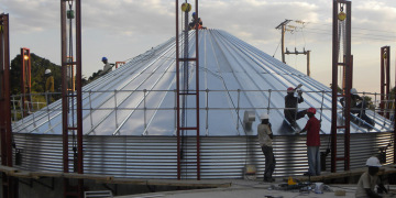 Paddy storage steel silo