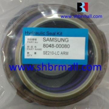 Replacement Repair Seal Kits for Samsung SE210-LC Excavator Arm Cylinder (Part Number 8048-00080)