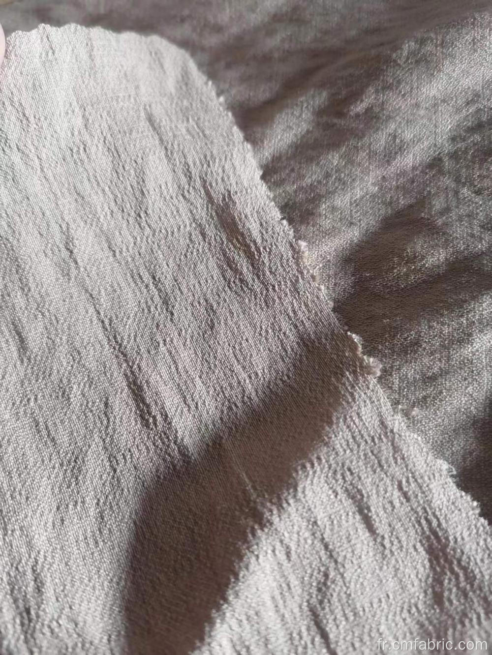 Rayon Polyester Treeskin Crepe Tissu