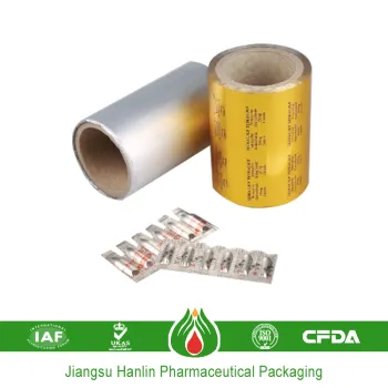 pharmaceutical printed colored chemical aluminium foil