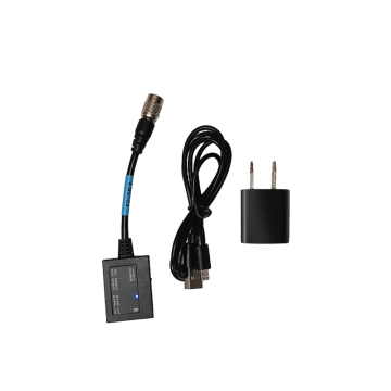 Budget-Friendly Total Station Adapter: Bluetooth, Data Cable, and Charger with 6-pin Male to USB Connector