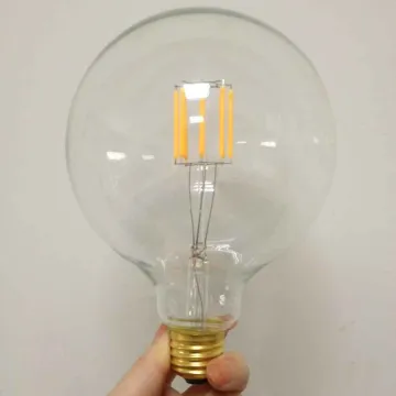 short led filament globe lamp G125 led lighting bulb