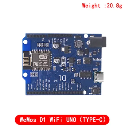 ESP-12F D1 WiFi Development Board - Wemos D1 R2 Compatible with Arduino IDE