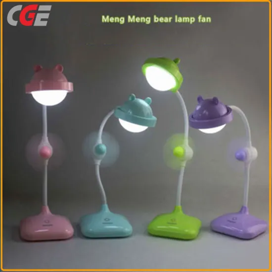 LED Fashion Creative Desk Lamp with Fan LED Table Lamp LED Desk Light LED Table Lighting LED Reading Lamp
