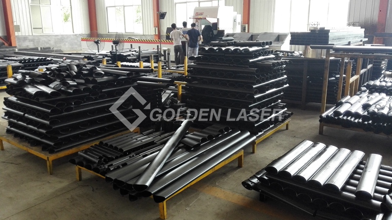 Laser Pipe Cutting Machine in Customer Side 1