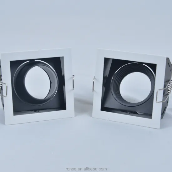 RONSE Aluminum Housing MR16 LED Downlight Cob Black Frame