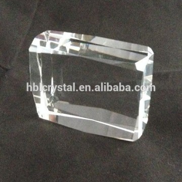 Good quality K9 3d crystal cube for souvenir promotion gift