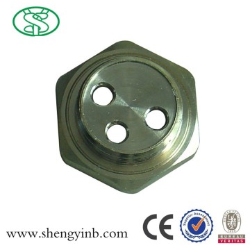 brass material nonstandard or standard stainless steel heater parts flange for heating element