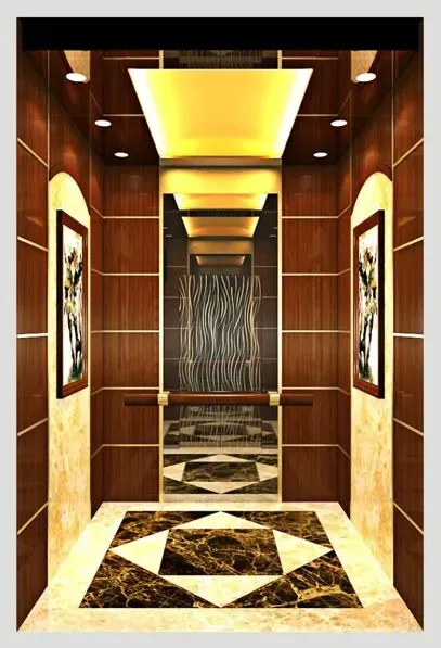 2020 Hot Sale Stainless Steel Gearless Home Lift Passenger Elevator Without Machine Room