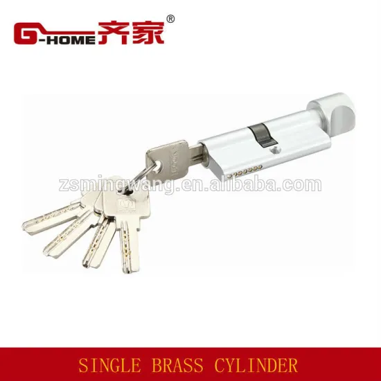 brass cylinder lock 80mm single side