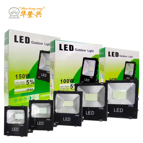 factory price aluminum material waterproof led flood light
