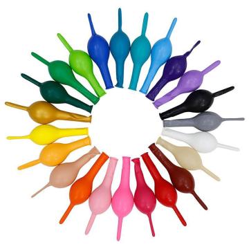 100% Natural Latex Balloons: Sizes 6, 10, and 12 Inch Tail Latex Balloons by Link O'Loon