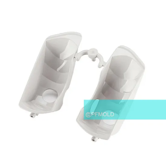 Precise plastic connector and adapter mold