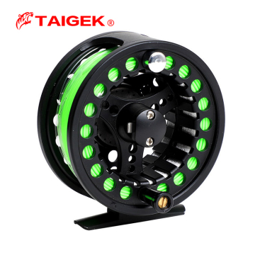 TAIGEK Wholesale Aluminum Alloy Fishing Reels for Freshwater and Saltwater