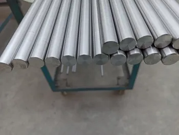 GR23 titanium round bar forgings