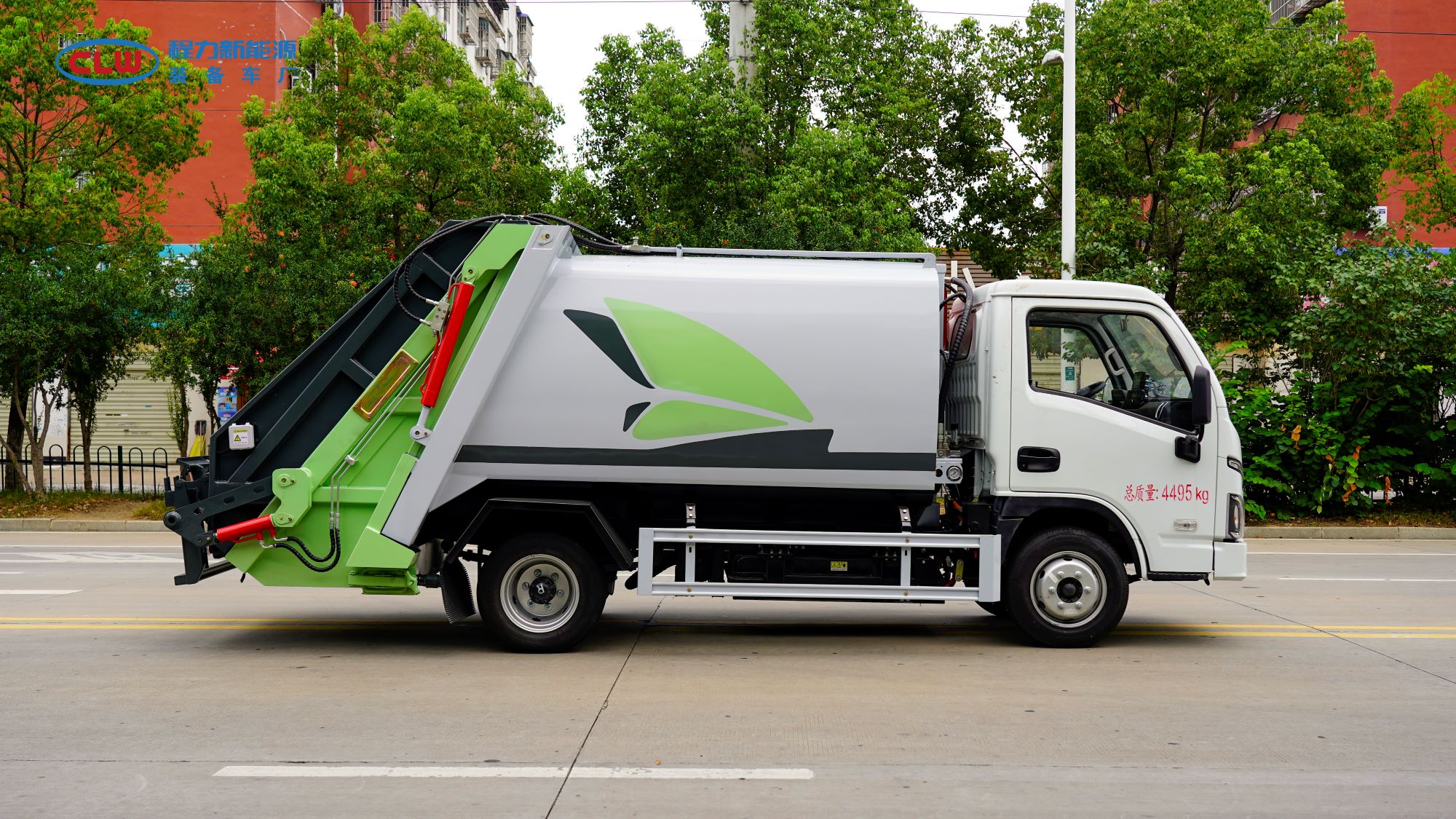 Smart Electric Garbage Compactor for Urban Use