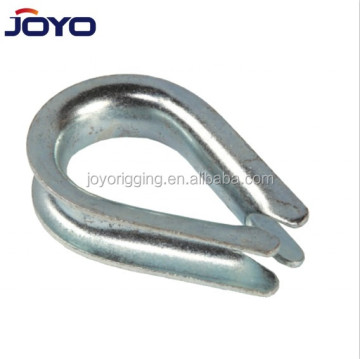 High Quality Galvanized Rigging Hardware US Type G411 Wire Rope Thimble
