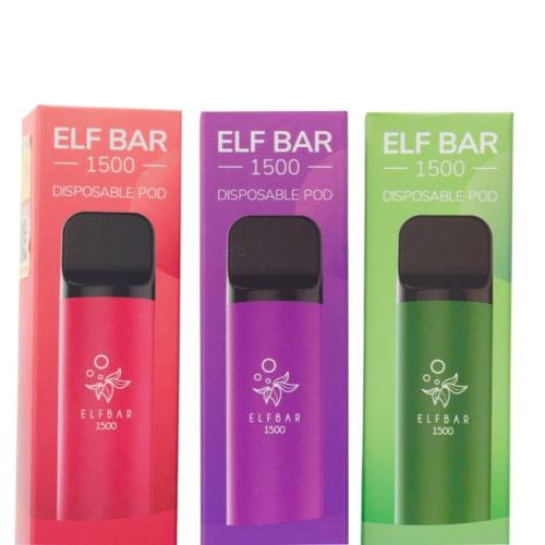 Elf Bar 1500 Puffs Disponível Vape Fruit Sabores